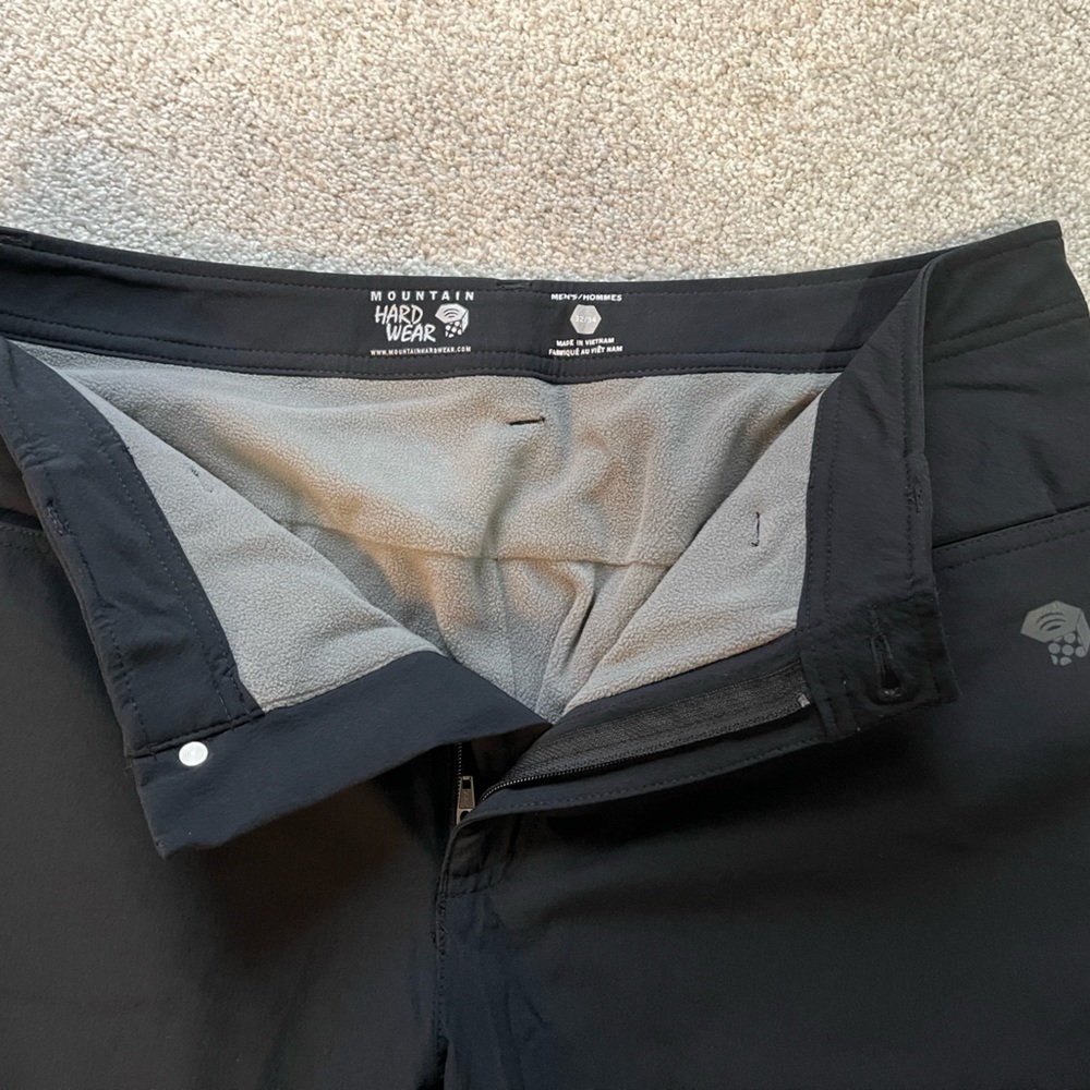 Mountain Hardwear - Fleece Lined - Men’s Pants - Black - 32 x 34